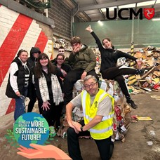 UCM Students visit Douglas City Council recycling centre