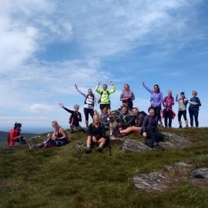 Three Peaks Challenge Group Photo